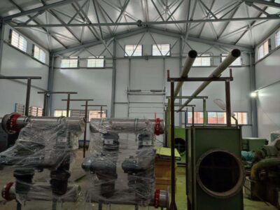 Завод по изготовлению металлоконструкций Сталиста Здание компрессорной и ТП КРАСНОЕ ЭХО 2023г