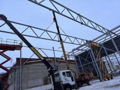 Завод по изготовлению металлоконструкций Сталиста Пристройка КРАСНОЕ ЭХО 2023-2024г.