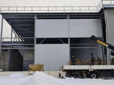 Завод по изготовлению металлоконструкций Сталиста Пристройка КРАСНОЕ ЭХО 2023-2024г.
