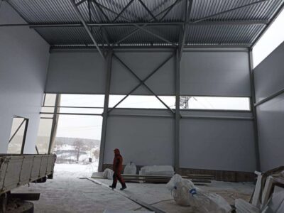 Завод по изготовлению металлоконструкций Сталиста Пристройка КРАСНОЕ ЭХО 2023-2024г.